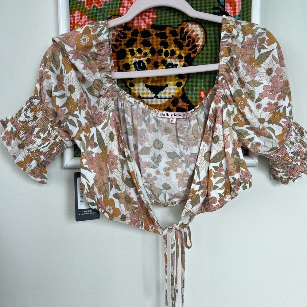 NWT Bailey Rose tie top